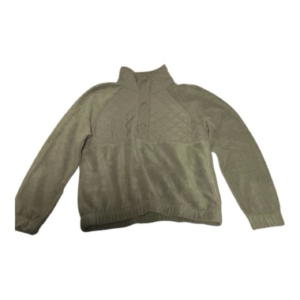 Pink Rose Men's Khaki Zip Up Sweater Sz XS